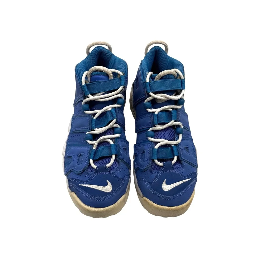 Nike Air More Uptempo TD Kids‎ Blue White Basketball Sneakers DM1023 400 Size 5Y